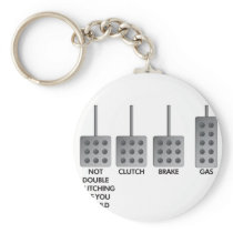 DoubleClutching.ai Keychain