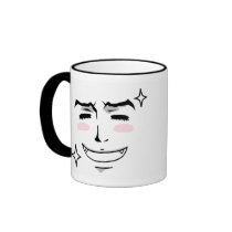 Doubleman Happy / Angry Emotions Mug