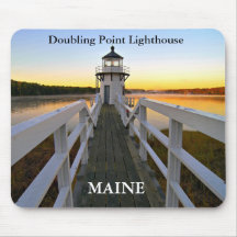 Doubling Point Lighthouse, Maine Mousepad