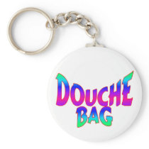 Douche Bag Key Chain
