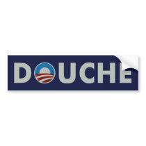 DOUCHE bumper stickers by Razzel_Zazzel DOUCHE bumper stickers