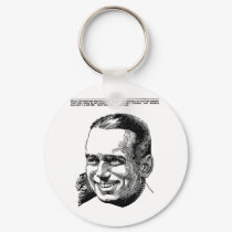 Doug Fairbanks 1921 vintage illustration keychains