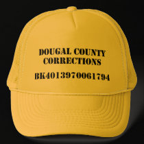 Dougal County Corrections - Trucker Hat by thesquidshop Dougal County Corrections - Trucker Hat
