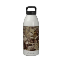 Doughnut Girls with Wounded Soldier Drinking Bottles