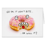 doughnut monster card
