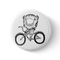 Doughnut Riding a Bicycle buttons