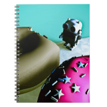 Doughnuts and Toy Robot 02 Notebook