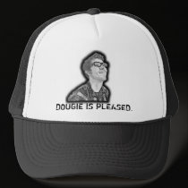Dougie is pleased hats