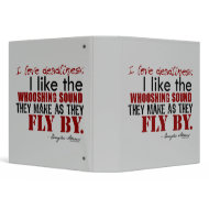 Douglas Adams Deadlines Quote binder
