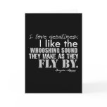 Douglas Adams Deadlines Quote Card
