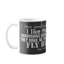 Douglas Adams Deadlines Quote Mug