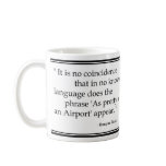 Douglas Adams Travel Quotes mugs