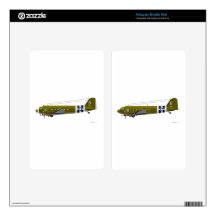 Douglas C-47 Skytrain Kindle Fire Skin