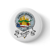 Douglas Clan Badge Pinback Buttons