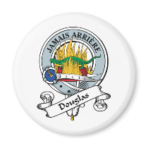 Douglas Clan Badge Refrigerator Magnet