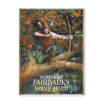 Douglas Fairbanks as Robin Hood postcards