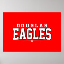 Douglas High School; Eagles Print