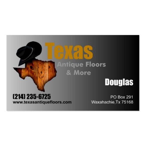 Douglas TAF Cards Business Card Template