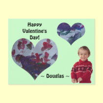 Douglas' Valentine postcards