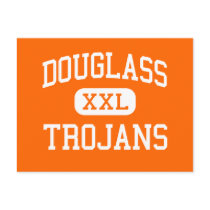 Douglass - Trojans - High - Oklahoma City Oklahoma postcards