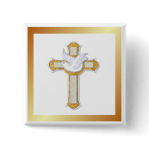 Dove and Cross buttons