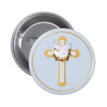 Dove and Cross Buttons