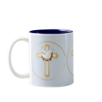 Dove and Cross mugs by Spice Dove and Cross mugs