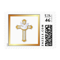 Dove and Cross postage