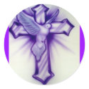 Dove and Cross stickers