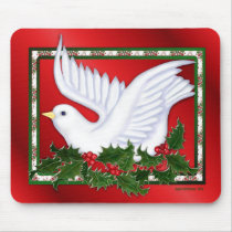 Dove and Holly mousepads