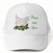 Dove and Holly Peace hats by Spice Dove and Holly Peace hats