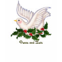 Dove and Holly Peace t-shirts