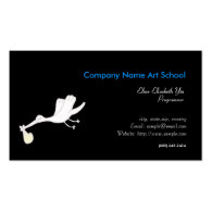 dove, birds business card template