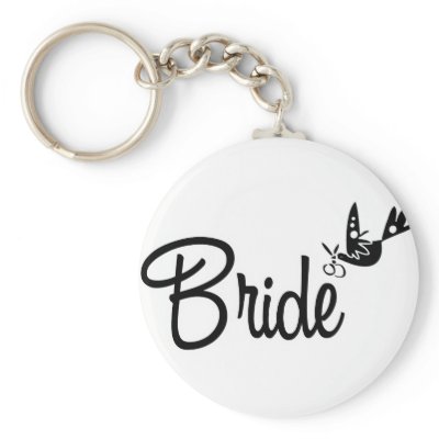 Dove &amp; Bride Key Chain