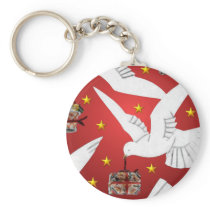 Dove Delivery Keychain