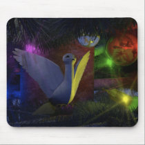 Dove in Christmas Tree Mousepad mousepads