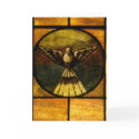 Dove in stained glass cards by viviculture Dove in stained glass cards