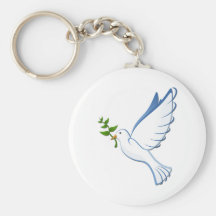 Dove Key Chain