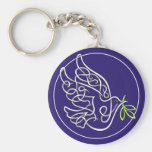 Dove Keychain