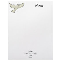 Dove Letterhead