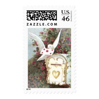 Dove & Mailbox stamp
