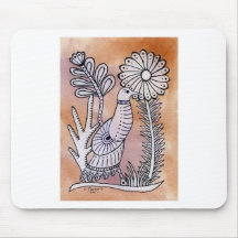 Dove, Mexican Bark Style Mousepad