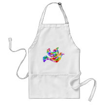 Dove of Hearts Aprons