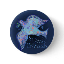 Dove of Peace Button