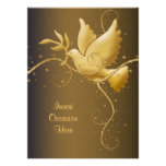 Dove of peace Christmas Personalized Announcements