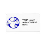 Dove of Peace Personalized Address Label