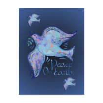 Dove of Peace Postcard by Jaenne Dove of Peace Postcard