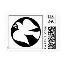 Dove of Peace Sign Stamp