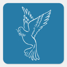 Dove of Peace Sticker
