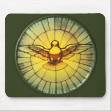 Dove of the Holy Spirit Mousepad